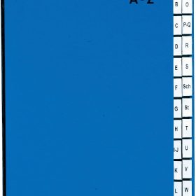 PAGNA Pultordner Color A4 24249-02 blau A-Z