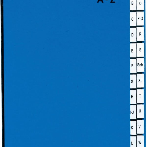 PAGNA Pultordner Color A4 24249-02 blau A-Z