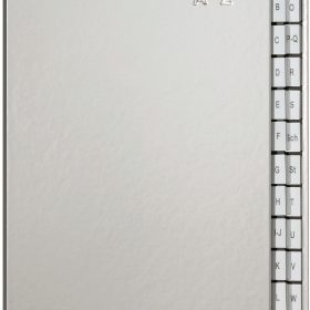 PAGNA Pultordner Color A4 24249-14 silber A-Z