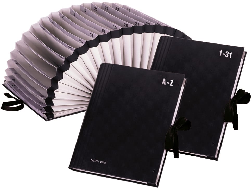 PAGNA-24311-04-4013951001213 PAGNA Vorordner A4 24311-04 schwarz, 1-31 – Hochwertig & günstig bei ShopDeca