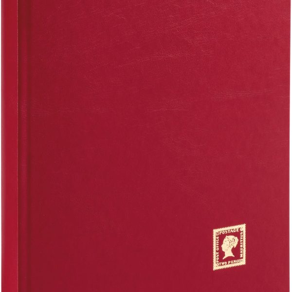 PAGNA Briefmarkenalbum A4 30125-31 weinrot