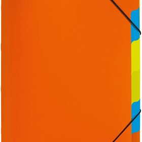 PAGNA Ordnungsmappe A4 41803-09 orange 5-teilig
