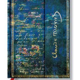 PAPERBLANKS Notizbuch Midi PB1209-2 Monet Seerosen, lin.