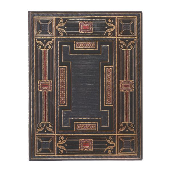 PAPERBLANKS Notizbuch Onyx Ultra PB9612-2 liniert 144 Seiten