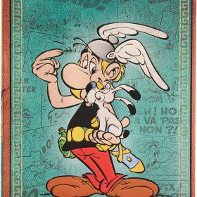 PAPERBLANKS Notizbuch Asterix Ultra PB9697-9 liniert, blau 144 Seiten