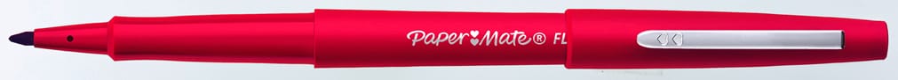 PAPERMATE-S0190993-8008285095133 PAPERMATE Nylon Flair 1mm S0190993 rot – Hochwertig & günstig bei ShopDeca