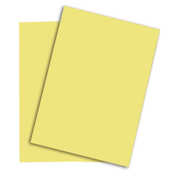 PAPYRUS Rainbow Papier FSC A4 88043126 mittelgelb, 160g 250 Blatt