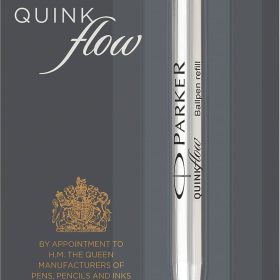 PARKER Kugelschreiber-Mine F 1950367 schwarz, QUINKflow