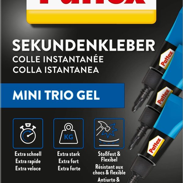 PATTEX Ultra Gel PSMG3 Mini Trio 3g
