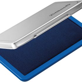 PELIKAN Metall-Stempelkissen blau 331017 Gr.2 11x7cm