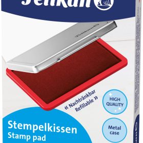 PELIKAN Metall-Stempelkissen rot 331025 Gr.2 11x7cm