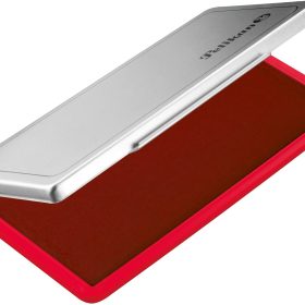 PELIKAN Metall-Stempelkissen rot 331132 Gr.1 16x9cm