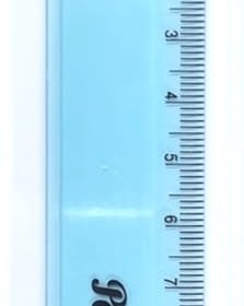 PELIKAN Lineal 16cm 700481 transparent blau