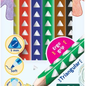 PELIKAN Buntstifte dick Silverino 700610 6 Farben