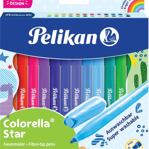 PELIKAN Filzstifte Colorella 7814515 star, 24er Kartonetui