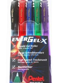 PENTEL Roller EnerGel X 0.7mm BL107-5 5-farbig ass.