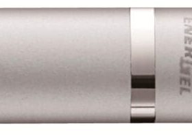 PENTEL EnerGel Roller Sterling 0,7mm BL2007ZCE Schaft silber, Tinte blau