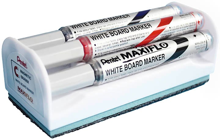 PENTEL-MWL5S4BOX-5011433133352 PENTEL Whiteboard Marker 4mm MWL5S4BOX 4 Farben, Box – Hochwertig & günstig bei ShopDeca