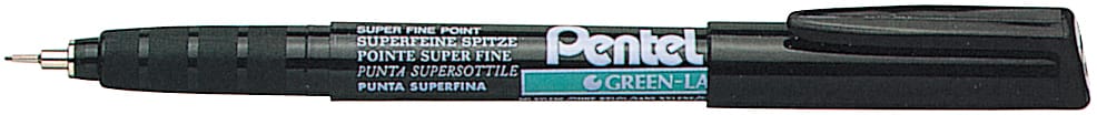 PENTEL-NMF50-AO-3474370350015 PENTEL Super Fine Green Label 0,4mm NMF50-AO schwarz – Hochwertig & günstig bei ShopDeca