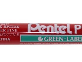 PENTEL Super Fine Green Label 0,4mm NMF50-BO rot