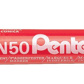 PENTEL Marker Green Label 1,5mm NN50-BO rot