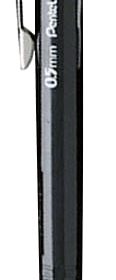 PENTEL Druckbleistift Sharp 0.5mm P205A schwarz mit Radiergummi