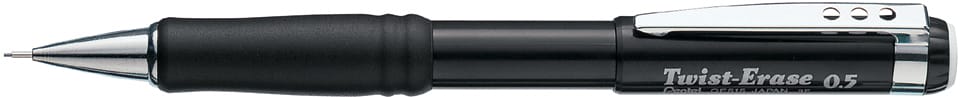 PENTEL-QE515AX-0072512099506 PENTEL Druckbleistift Twist 0,5mm QE515AX schwarz – Hochwertig & günstig bei ShopDeca