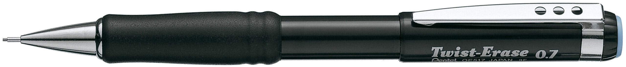 PENTEL-QE517AX-0072512099629 PENTEL Druckbleistift Twist 0,7mm QE517AX schwarz – Hochwertig & günstig bei ShopDeca