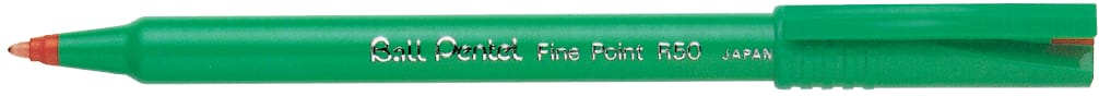 PENTEL-R50-B-3474370150035 PENTEL Rollerball R50 0.8mm R50-B rot – Hochwertig & günstig bei ShopDeca