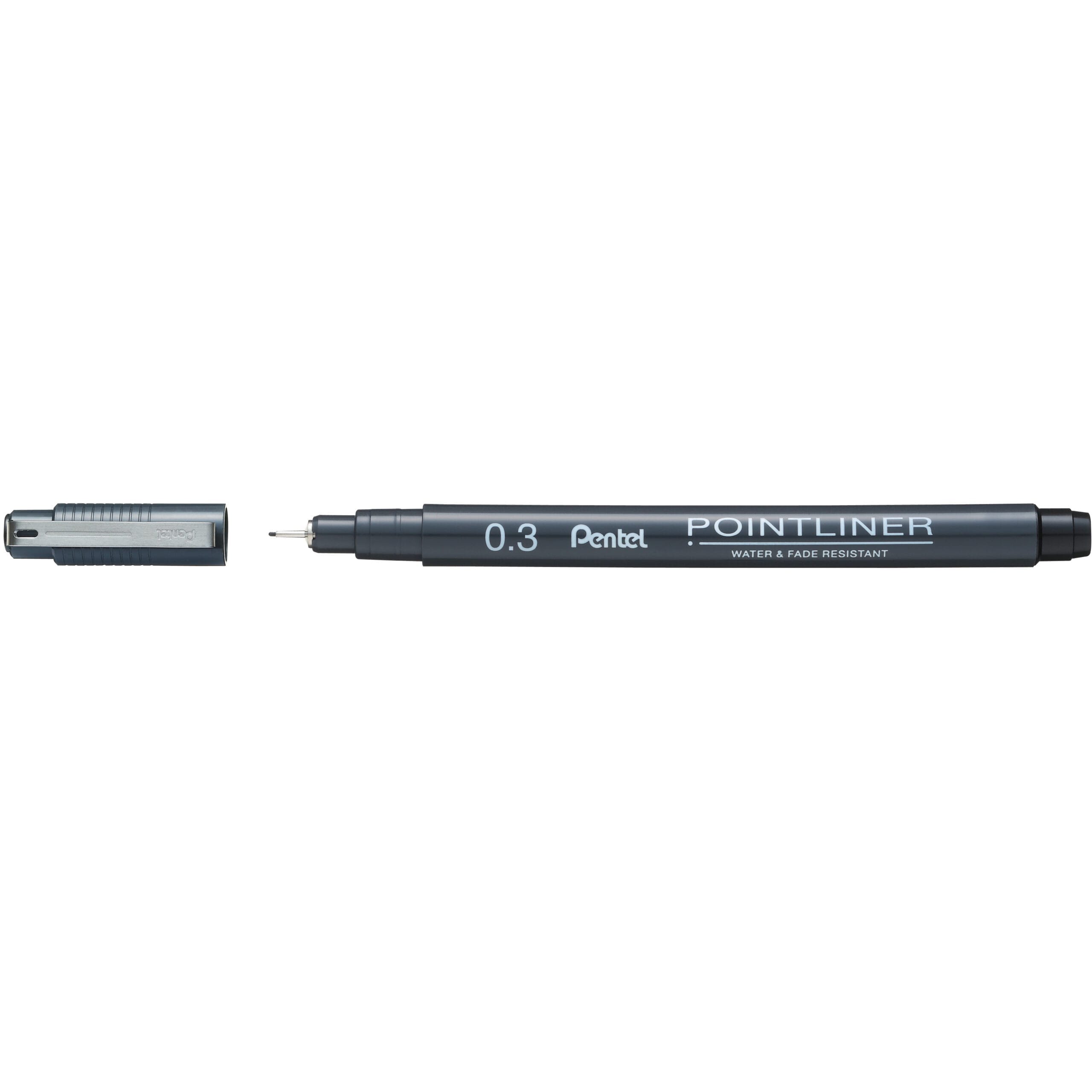 PENTEL-S20P-3A-0884851041913 PENTEL Fineliner Pigment 0.3mm S20P-3A POINTLINER schwarz – Hochwertig & günstig bei ShopDeca