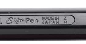 PENTEL Faserschreiber Sign Pen 2.0mm S520A schwarz