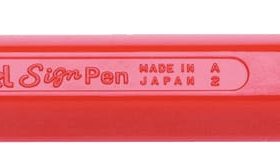 PENTEL Faserschreiber Sign Pen 2.0mm S520B rot