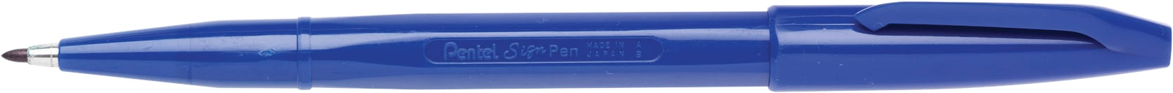 PENTEL-S520C-3474370520029 PENTEL Faserschreiber Sign Pen 2.0mm S520C blau – Hochwertig & günstig bei ShopDeca