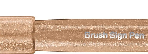 PENTEL Brush Sign Pen SES15C-E2 walnussbraun