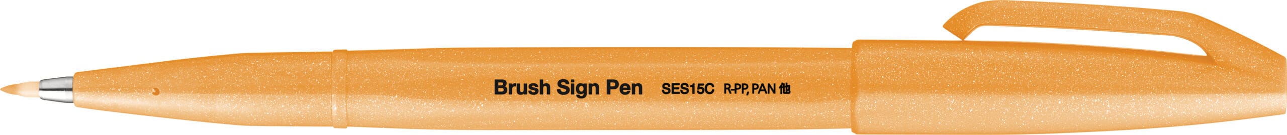 PENTEL-SES15C-FFX-4902506419644 PENTEL Brush Sign Pen SES15C-FFX Fluo orange – Hochwertig & günstig bei ShopDeca