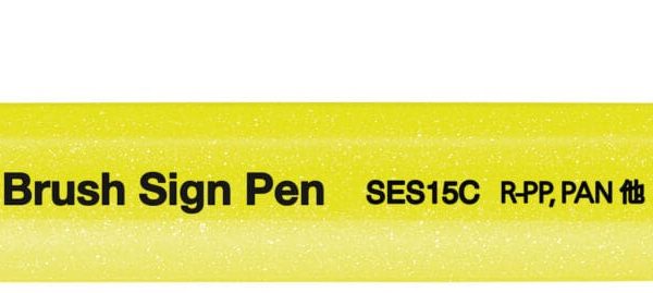 PENTEL Brush Sign Pen SES15C-FGX Fluo gelb