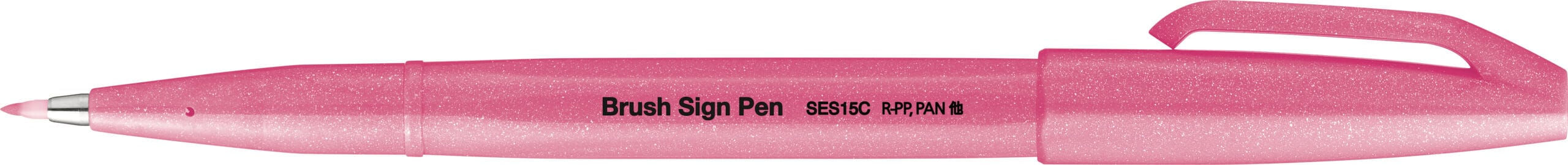 PENTEL-SES15C-FPX-4902506419675 PENTEL Brush Sign Pen SES15C-FPX Fluo pink – Hochwertig & günstig bei ShopDeca