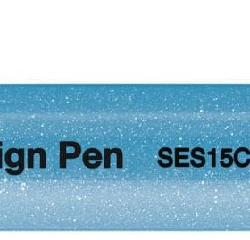PENTEL Brush Sign Pen SES15C-FSX Fluo hellblau