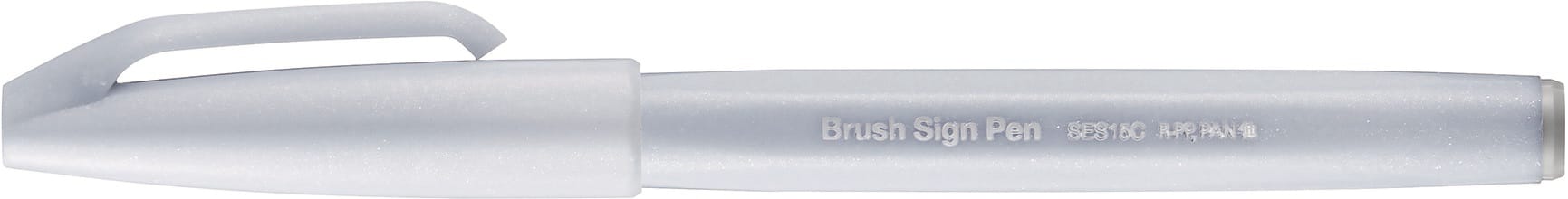 PENTEL-SES15C-N2-4902506365057 PENTEL Brush Sign Pen SES15C-N2 schneegrau – Hochwertig & günstig bei ShopDeca