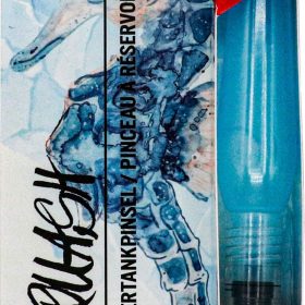 PENTEL Aquash Wasserpinsel MH XFRH/1-MH blau, flach