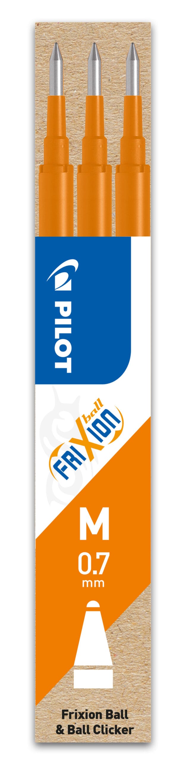 PILOT-BLS-FR7-O-S3-4902505358159 PILOT Mine FriXion Refill BLS-FR7-O-S3 orange, 3er Set – Hochwertig & günstig bei ShopDeca