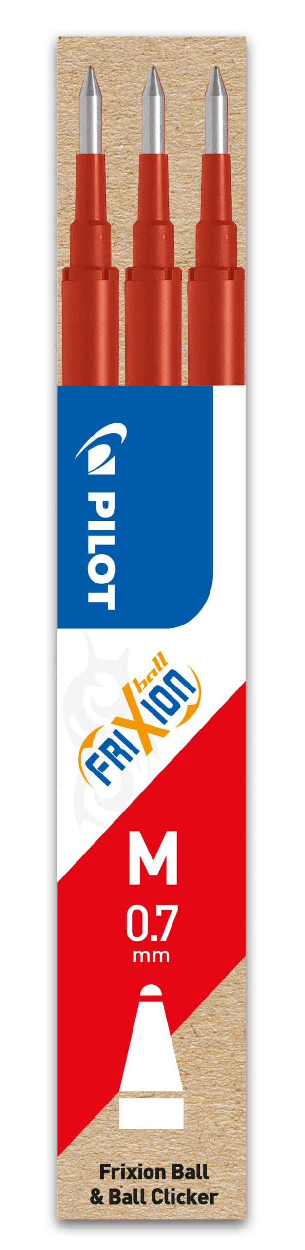 PILOT-BLS-FR7-R-S3-4902505356063 PILOT Mine FriXion Refill BLS-FR7-R-S3 rot, 3er Set – Hochwertig & günstig bei ShopDeca