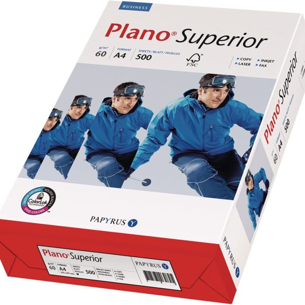 PLANO SUPERIOR Kopierpapier A4 88026776 weiss, 60g SB FSC 500 Blatt
