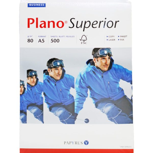 PLANO SUPERIOR Kopierpapier A5 88026798 80g, weiss 500 Blatt