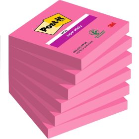POST-IT Notes Super Sticky 76x76mm 654-6SS-PPNK powerpink 6x90 Blatt