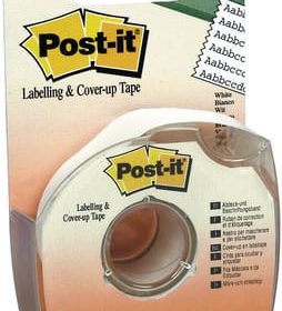 POST-IT Abdeckband 25mmx17.7m 658H weiss auf Abroller