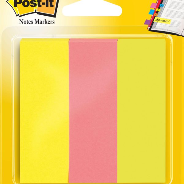 POST-IT Page Marker Neon 76x25mm 671-3 neon 3-farbig 3x100 Streifen