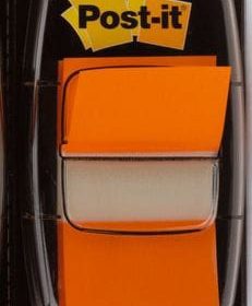 POST-IT Index Tabs 25,4x43,2mm 680-4 orange/50 Tabs