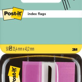 POST-IT Index Tabs 25.4x43.2mm 680-8 violett/50 Tabs