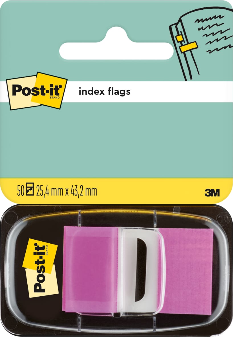 POST-IT-680-8-0021200707575 POST-IT Index Tabs 25.4x43.2mm 680-8 violett/50 Tabs – Hochwertig & günstig bei ShopDeca